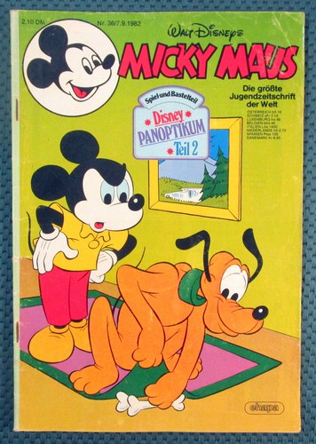 Micky maus 1982 heft - micky, #